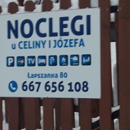 Noclegi U Celiny I Jozefa Lapszanka Екстериор снимка